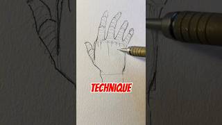 New trick to draw hand ✋  Jmarron [upl. by Emiaj]