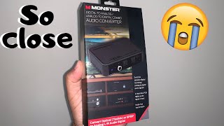 Monster DigitalAnalog Analog To Digital Audio Converter Review [upl. by Jeno]