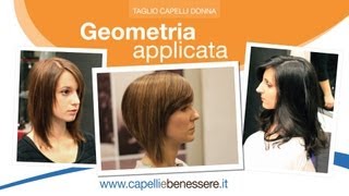 Corso di Taglio capelli donna  Geometria applicata [upl. by Llednahc731]