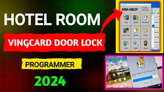 Ving Card Door Lock Programmer  Hotel Room Door Lock Programming [upl. by Ijies120]