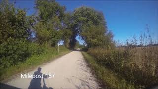 Katy Trail  New Franklin to Rocheport part 1 [upl. by Nelav]