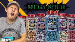 Sourest Candy In The World Barnett’s Mega Sour Challenge [upl. by Pigeon]