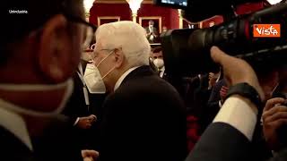 Mattarella accolto dagli applausi allassemblea di Unindustria [upl. by Bernita]