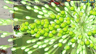 PvZ 2 Fusion  Mega Gatling Pea And Other Plant using Projectile AppeaseMint Max Level [upl. by Anileuqcaj931]