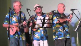 Spanish Eyes  Los Trios Towradgi  Blue Mountains Ukulele Festival 2016 [upl. by Gilliam]