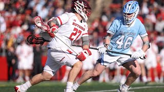 Rutgers vs Hopkins Lacrosse Highlights  2024 College lacrosse [upl. by Amairam]