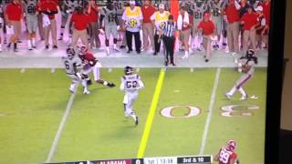 Alabama Moving spot for first down [upl. by Renelle14]