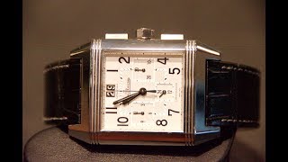 Review JaegerLeCoultre Reverso Squadra Chronograph GMT [upl. by Gwendolin908]