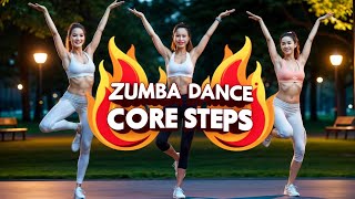 Zumba Dance 1 💃 Gentle Core Steps 🎶 Easy Movements [upl. by Breh]