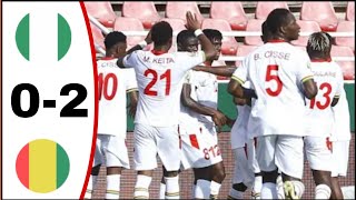 Nigeria vs Guinea 02 All Goals ResultsExtended Highlights International Friendly Match2024 [upl. by Merchant]