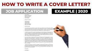 How To Write a Cover Letter For a Job Application  Example [upl. by Filbert]