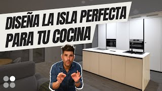 Diseña una ISLA DE COCINA perfecta ¡Te cuento las CLAVES de las cocinas con isla Cocinas CJR [upl. by Miles]