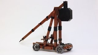 Custom LEGO Trebuchet [upl. by Asilrac852]