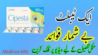 cipesta 500mg tablet uses in urdu  How to use cipesta 500 mg tablet  ciproflixacin 500mg tablet [upl. by Zeta482]