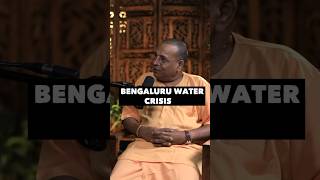 Bangalore Water Crisis amp its solution bengaluruwatercrisis spiritualpodcast [upl. by Kerred]