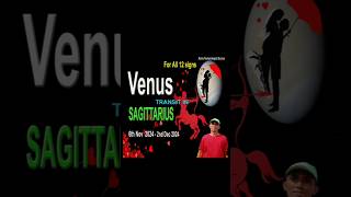 Venus Transits in Sagittarius 2024 shorts shortsfeed youtubeshorts trending astrologersuriya [upl. by Aicelef]