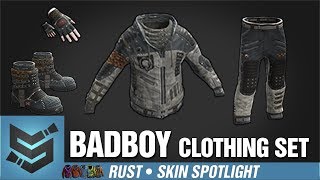 Rust Skin Spotlight • Badboy Set Hoodie Pants Gloves Boots [upl. by Eceinahs]