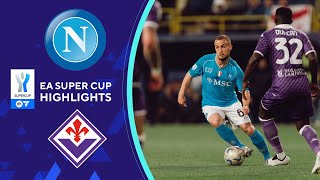 Napoli vs Fiorentina  Extended Highlights  EA Super Cup  CBS Sports Golazo [upl. by Gabrila]