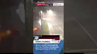 Hurricane Helene Thrashes Perry Florida With 100 MPH Winds [upl. by Gunzburg513]