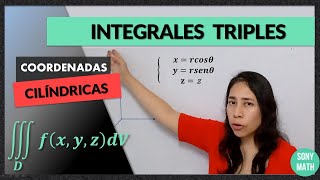 Cómo Calcular INTEGRALES TRIPLES Coordenadas Cilíndricas [upl. by Esital426]