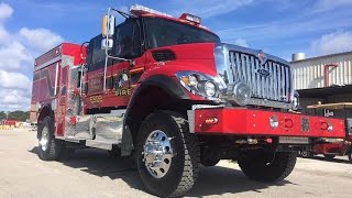 Final Inspection Flower Mounds Engine 502 a Wildland Pumper [upl. by Samy]