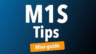 M1S Tips Including Starvy MTTT [upl. by Ydneh]