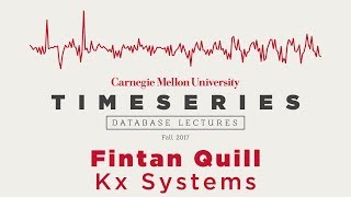 Time Series Database Lectures 4  Fintan Quill Kdb [upl. by Maudie]