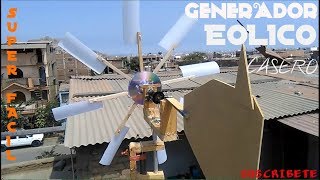 Como Construir un Generador Eólico PARTE 1Eólico Home Generator [upl. by Gaskill289]