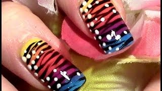 Exotic Nails   Nailart selber machen  Nageldesign Tutorial  Fingernägel lackieren für Anfänger [upl. by Yrollam]