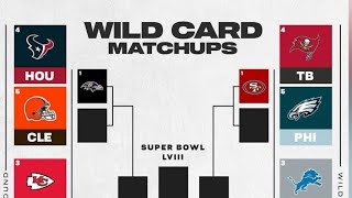 My NFL Wild Card predictions [upl. by Mccully]