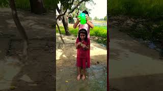 Khet me foda baloon youtube youtubeshorts baloongame [upl. by Peg]