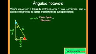 Matemática  Aula 32  Noções de Geometria e Trigonometria  Parte 7 [upl. by Nitsud322]