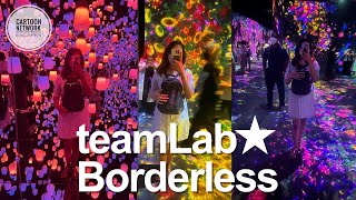 teamLab Borderless  Tokyo Japan 🌌 [upl. by Annawit523]