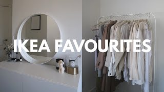 IKEA FAVOURITES FOR A MINIMAL BEDROOM  Haley Estrada [upl. by Siulesoj256]