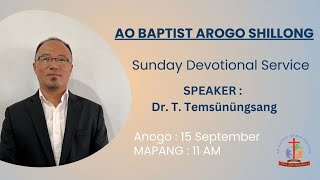 ABAS Sunday Service  September 15 2024 [upl. by Jeb]