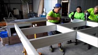 Scottsdale 140mm Steel Wall Frame Fabrication [upl. by Aehtorod]