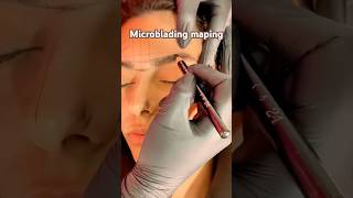 Right way of doing micro blading✨🫶🏻🦢microblading pmu pmuacademy ytshorts [upl. by Claudianus]