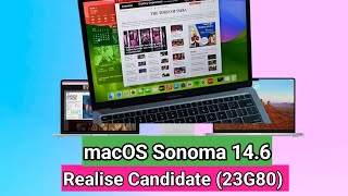 macOS Sonoma 146 Release Candidate macossonoma [upl. by Arehs944]