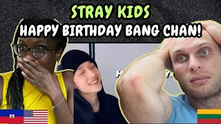 REACTION TO Stray Kids  Bang Chan is more delulu than STAY literally  HAPPY BIRTHDAY BANG CHAN [upl. by Elegna695]