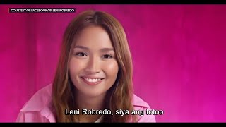 Kathryn Bernardo declares support for LeniKiko tandem [upl. by Selle]