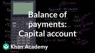 Balance of payments Capital account  Foreign exchange and trade  Macroeconomics  Khan Academy [upl. by Dart645]