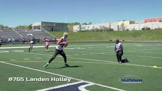 NXGN Charlotte Regional Camp Video  QB Landon Holley [upl. by Orlanta]