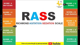 RICHMOND AGITATION SEDATION SCALE RASS AND NURSES [upl. by Stanfield372]