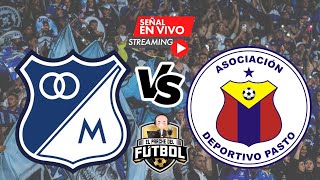 Millonarios 2 vs Pasto 1  Fecha 1 Cuadrangulares  Liga Betplay II [upl. by Leinoto126]