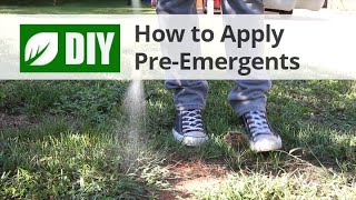 How To Apply PreEmergent Herbicide Weed Preventors  DoMyOwncom [upl. by Adikam]