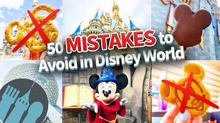 50 MISTAKES to Avoid in Disney World [upl. by Aracaj947]