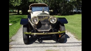 1920 Locomobile Model 48 Dual Cowl Phaeton amp Engine Start Up on My Car Story with Lou Costabile [upl. by Ynohtnaeoj]