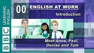 Do you work in an Englishspeaking environment English at Work is the series for you [upl. by Adnawed]