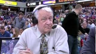 Jerry Reynolds amp Yuba College 49ers on Kings Game Broadcast [upl. by Sivrahc]