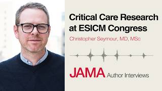 JAMA Critical Care Research at ESICM Congress 2024 [upl. by Abil965]